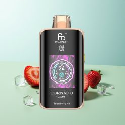 Fumot Tornado 25000 גלידת תות