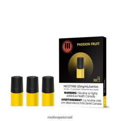 MOTI תרמילים קלאסיים קרח פסיפלורה PRVZXV109 - MOTI Vape Pods Israel