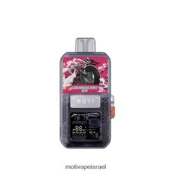 MOTI Go Pro פוד חד פעמי+מכשיר תות קפוא PRVZXV84 - MOTI Vape Pen Israel
