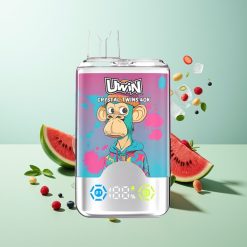 Uwin Crystal Twins 40000 אבטיח קרח פירות יער מעורב