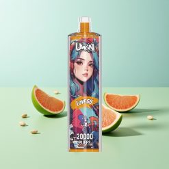 Uwin Shisha Hookah Crystal 20000 Puffs אהבה 66