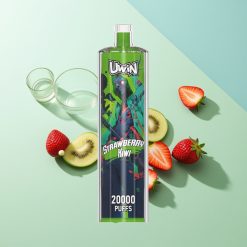 Uwin Shisha Hookah Crystal 20000 Puffs תות קיווי